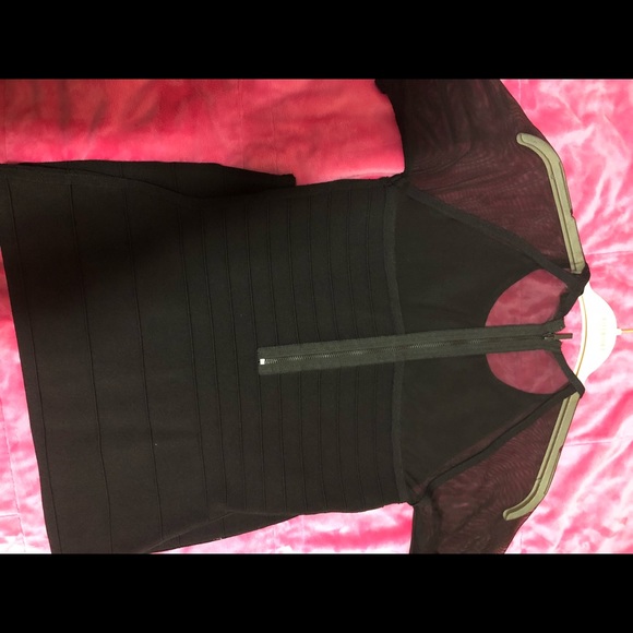 John & Jenn Mesh Sleeve Bandage Dress - Picture 6 of 8